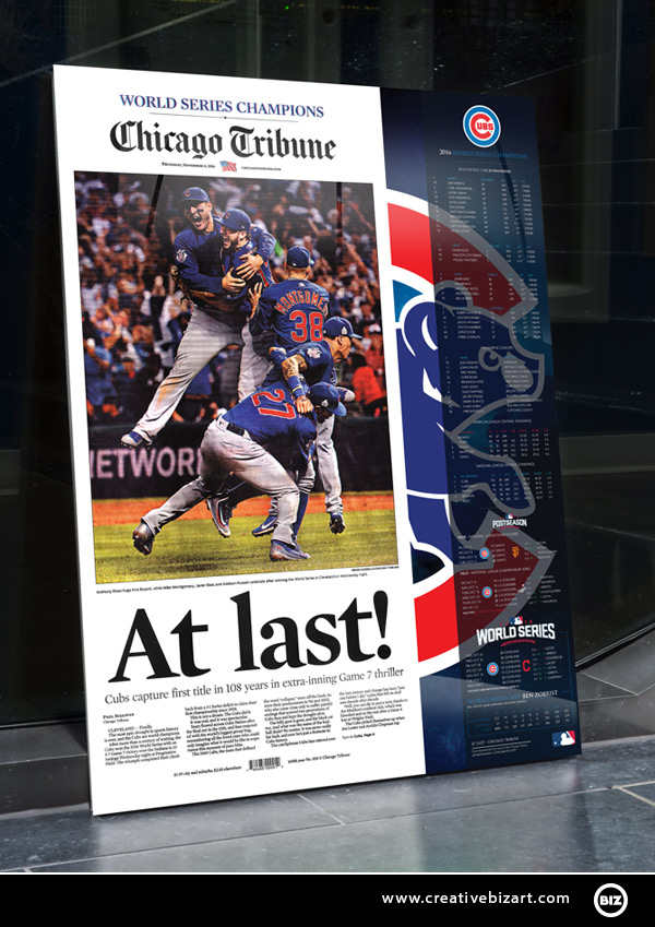 Chicago Cubs 2016 World Series Champions